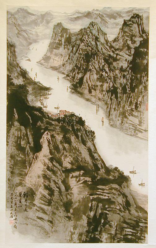 Landscape of the Yangtze River