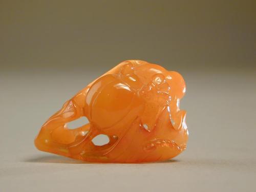Amber Carving of Fruit and Insects