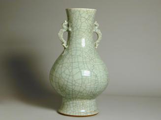 Hu Vase with Dragon Handles