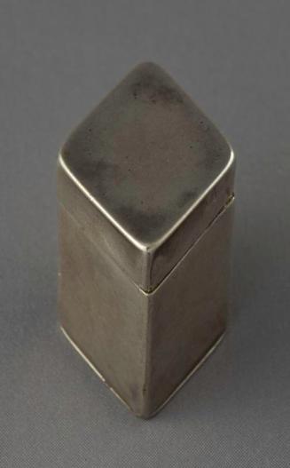 Silver Opium Box