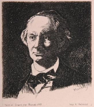 Portrait of Baudelaire