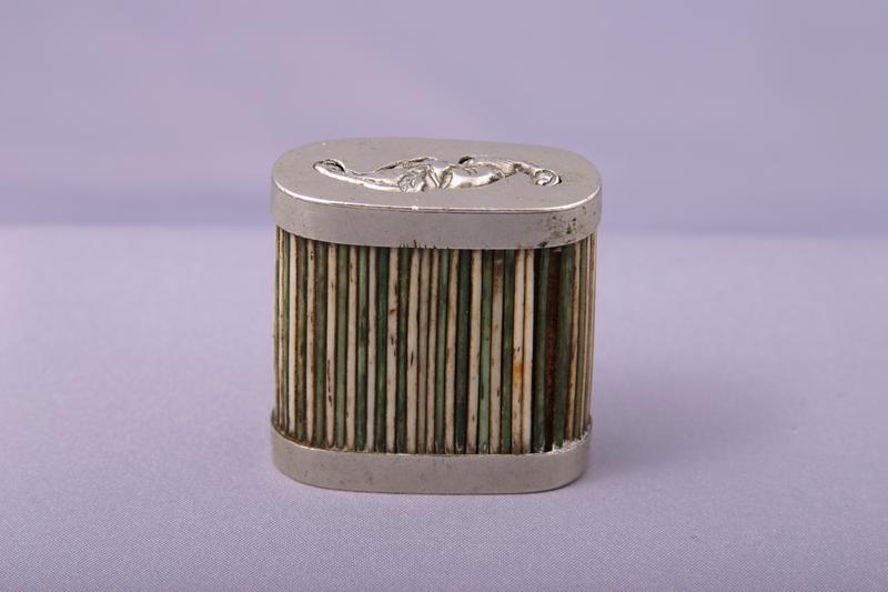 Opium Box with Porcupine Quills