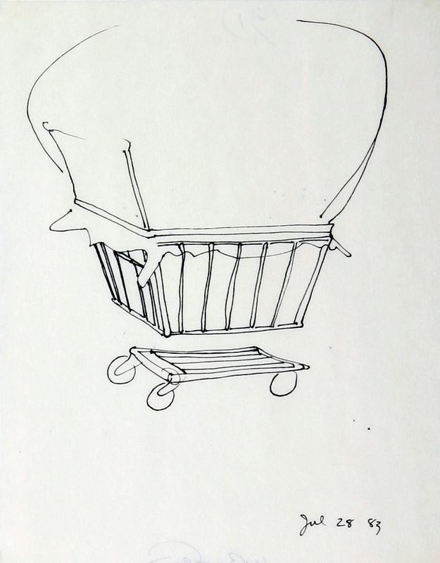 Untitled (Study for Hudson Street Tomato)