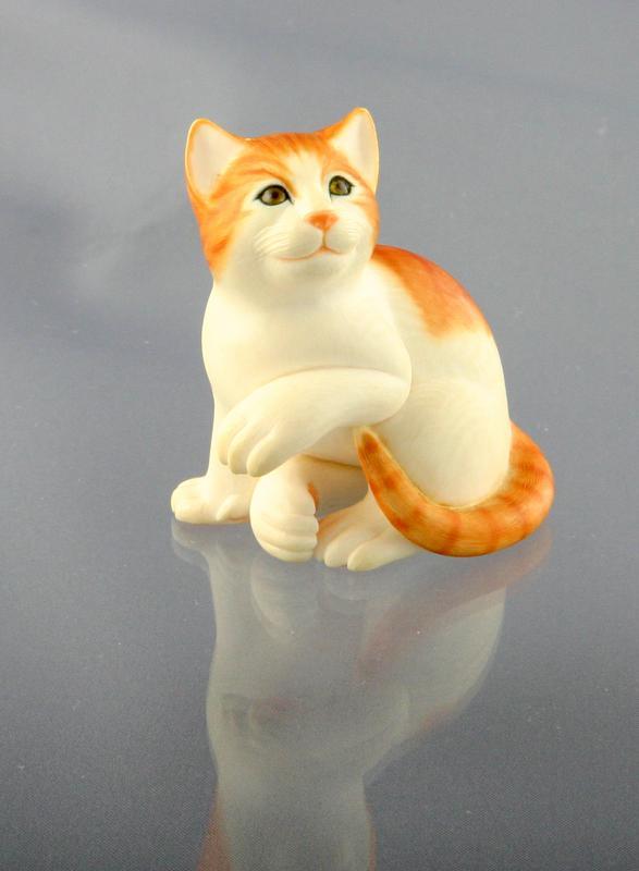 Netsuke of a Kitten