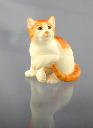 Netsuke of a Kitten