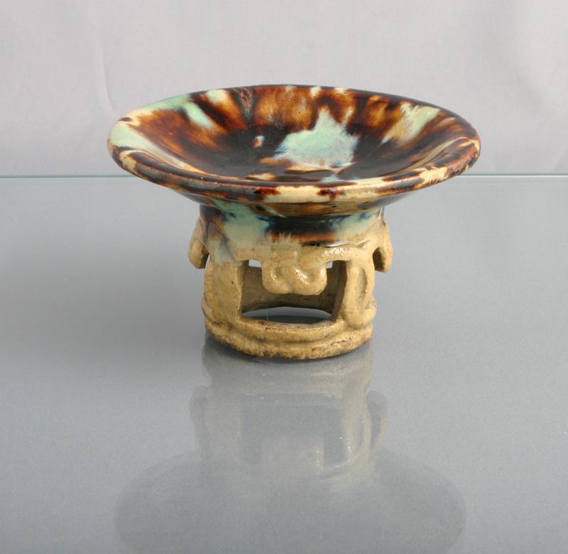 Miniature Shiwan Ware Offering Dish