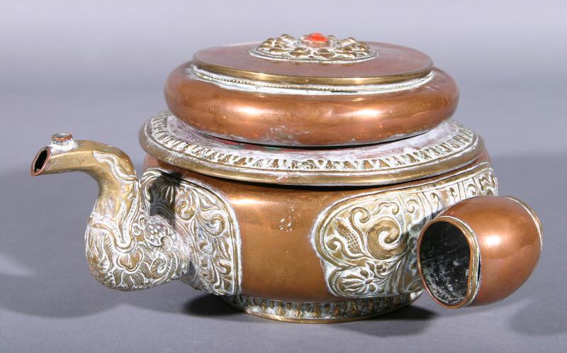 Tibetan Lidded Ewer