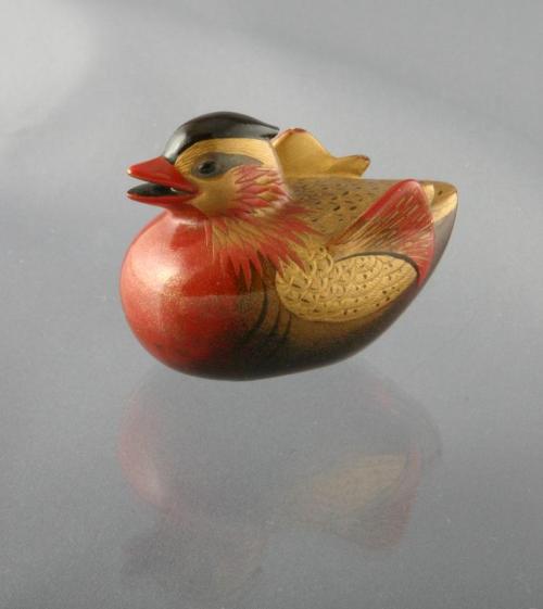 Netsuke of a Duck