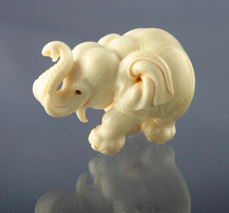 Netsuke of Elephant