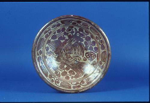 Valencia Bowl with Copper Lustre