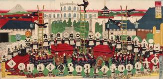 Fireman Parade and Acrobats