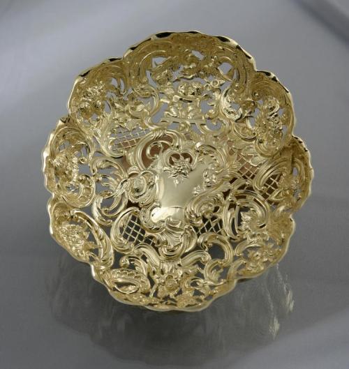 Gilt Sweetmeat Dish