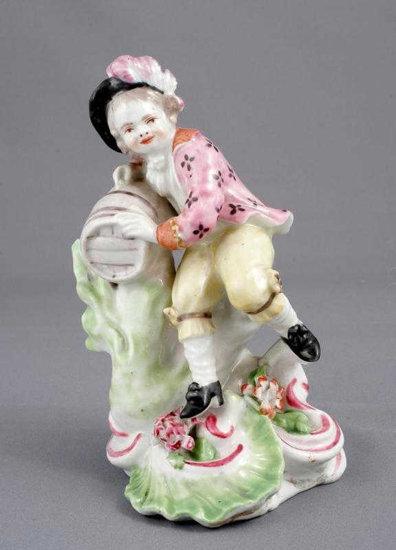 Figurine of a Boy with a Barrel