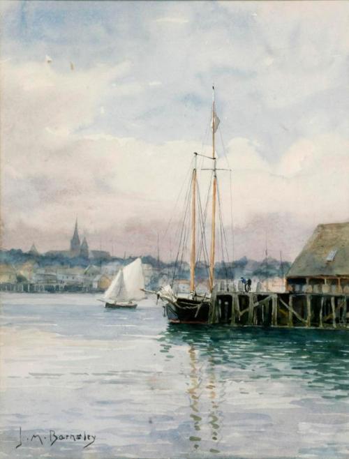 Harbour Scene, Great Lakes