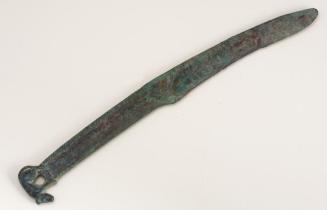 Bronze Dagger with Zoomorphic Pommel