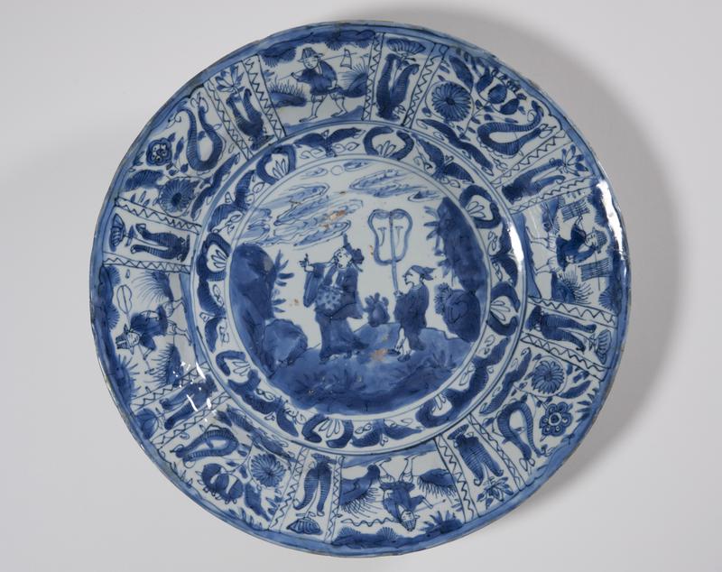 Chinese Blue and White Porcelain Charger