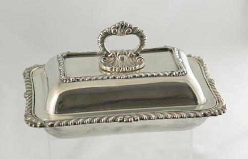 Silver Plated Entree Dish