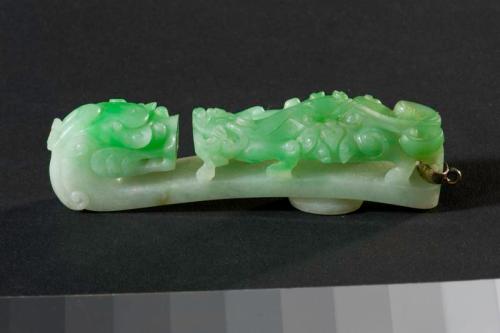 Jadeite Belt Hook in Dragon Hydra-form