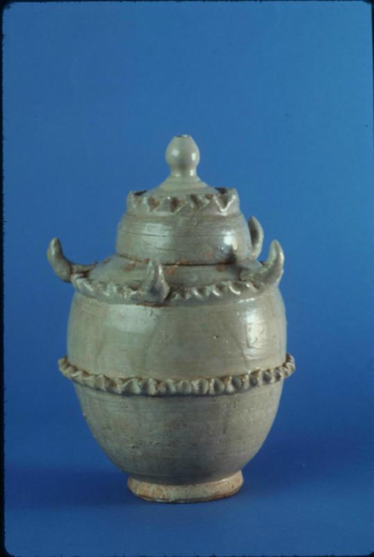 Lidded Funerary Urn