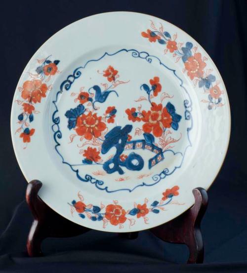 Export Ware Plate in Imari Style