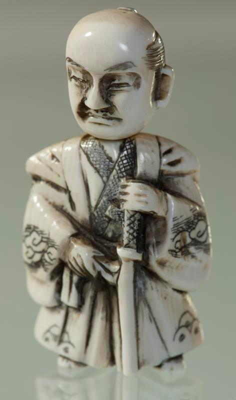 Netsuke of a Samurai