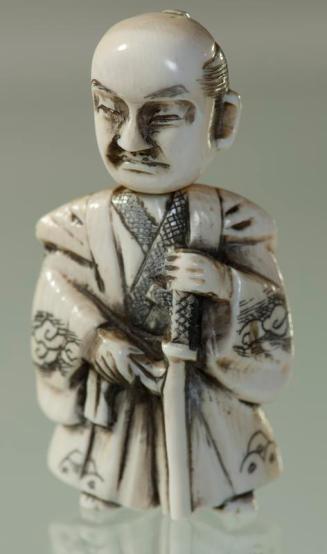 Netsuke of a Samurai