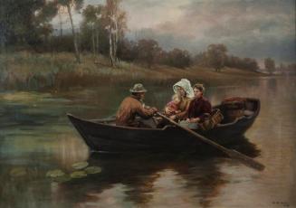 Family in Rowboat