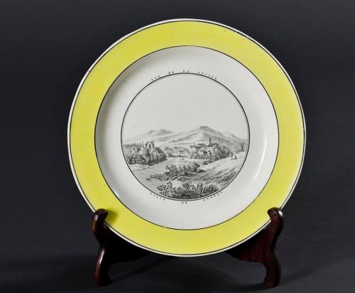 Creil Creamware Dinner Plate