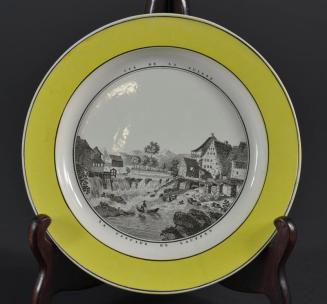 Creil Creamware Plate