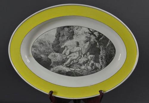 Creil Creamware Platter