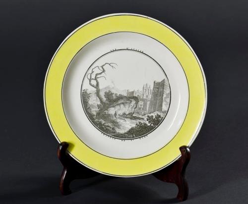 Creil Creamware Dinner Plate