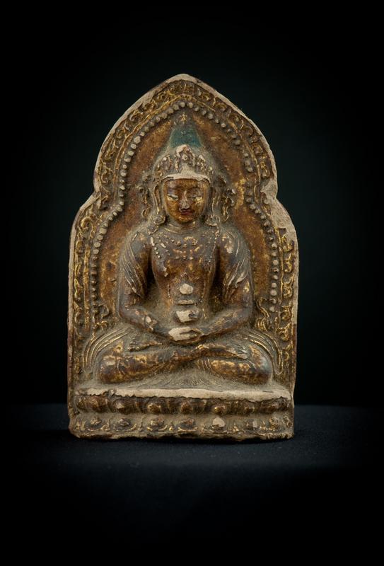 Tsa-tsa Figure of a Buddhist Deity