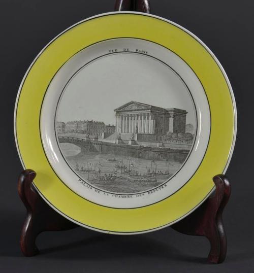 Creil Creamware Plate