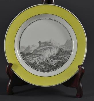 Creil Creamware Plate