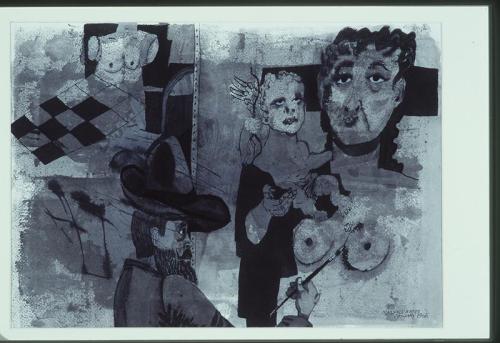 Poussin Painting Venus & Cupid