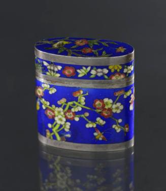 Cloisonne Opium Box