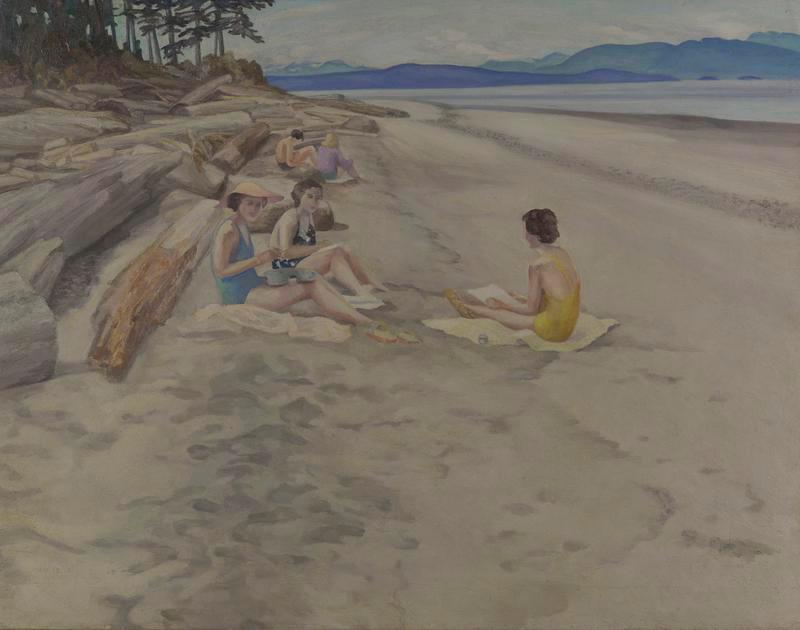 Beach Scene - Savary Island