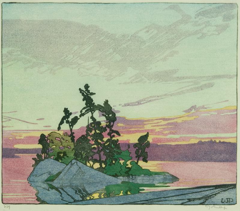 Sunset, Lake of the Woods