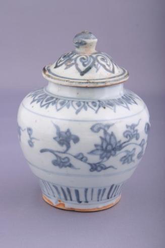 Porcelain Covered Jar