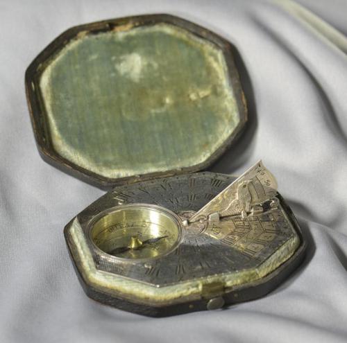 Butterfield Pocket Sundial & Compass