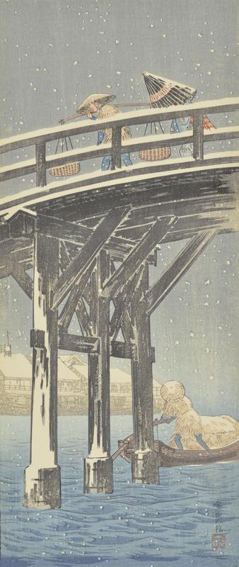 Bridge with Snow