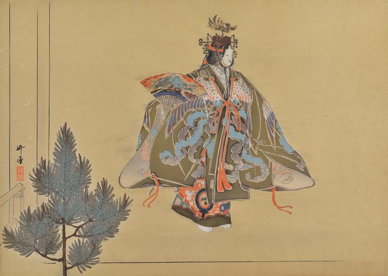 Scene from Noh Theatre