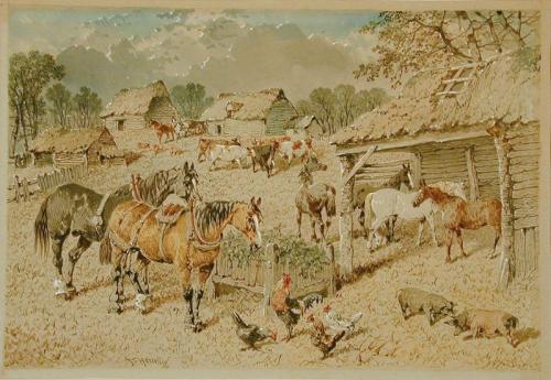 Farmyard Scene