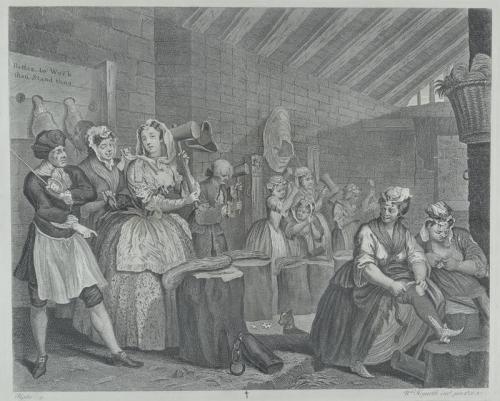 A Harlot's Progress, Plate 4