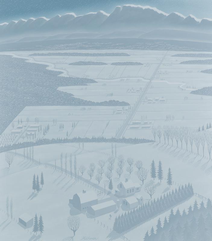 Fraser Valley, Winter Moon