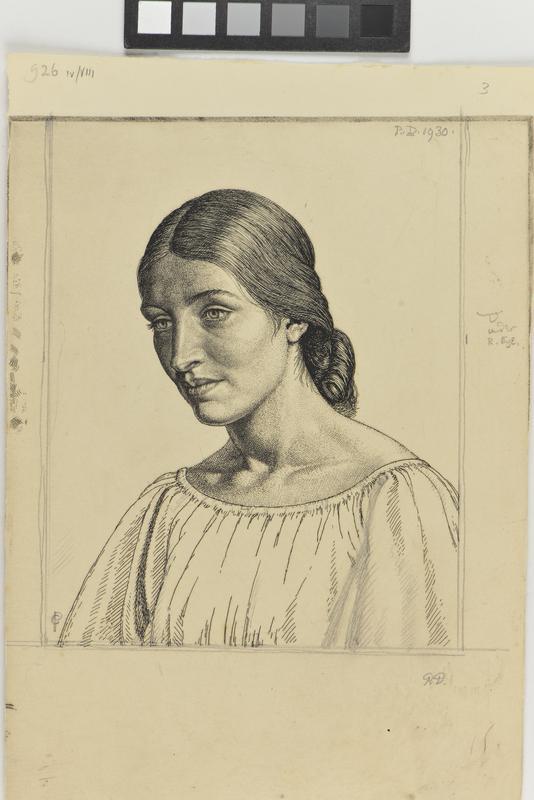 Head of a Young Woman