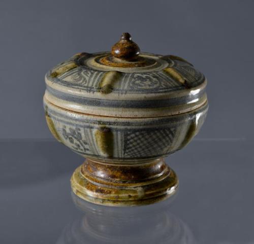 Svargaloka lidded jar