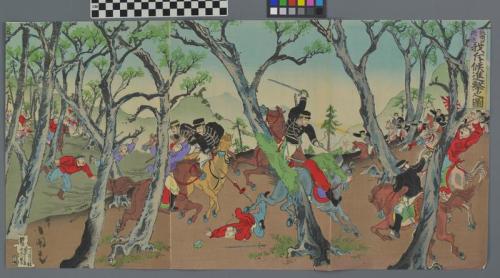 Untitled (Battle scene)