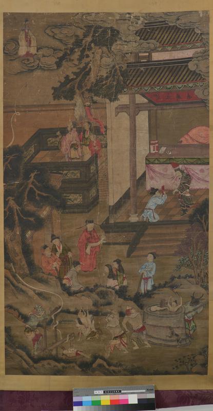 Judges of Hell from the Series:  Ten Buddhist Judgements of Hell