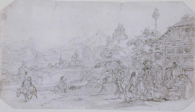 Peasant Festival Before an Inn